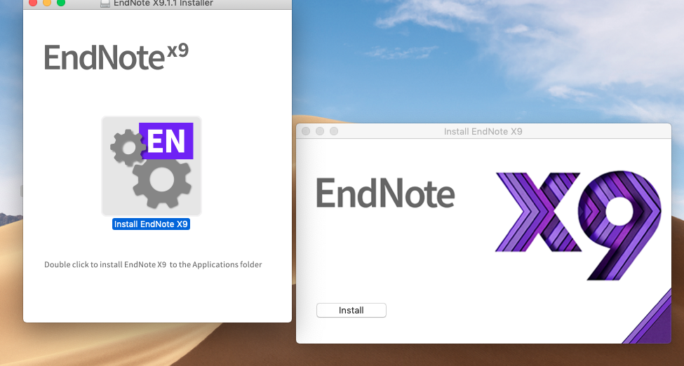 endnote download mac